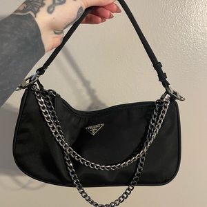 small prada nylon bag